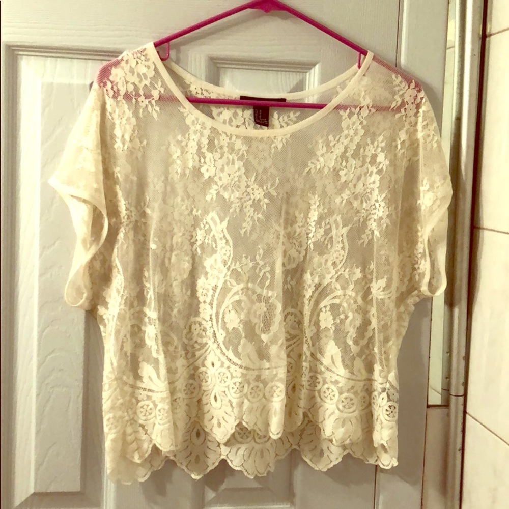 Forever 21 Lace Top